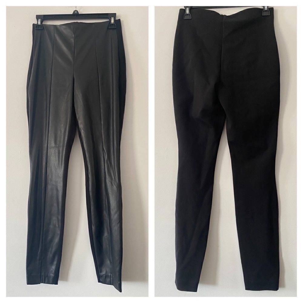 Bar III Faux Leather Pants